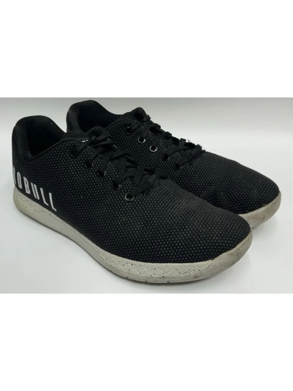 NOBULL SuperFabric Outwork Trainers Shoes Mens 10.5/Womens 12 Black Cross Train
